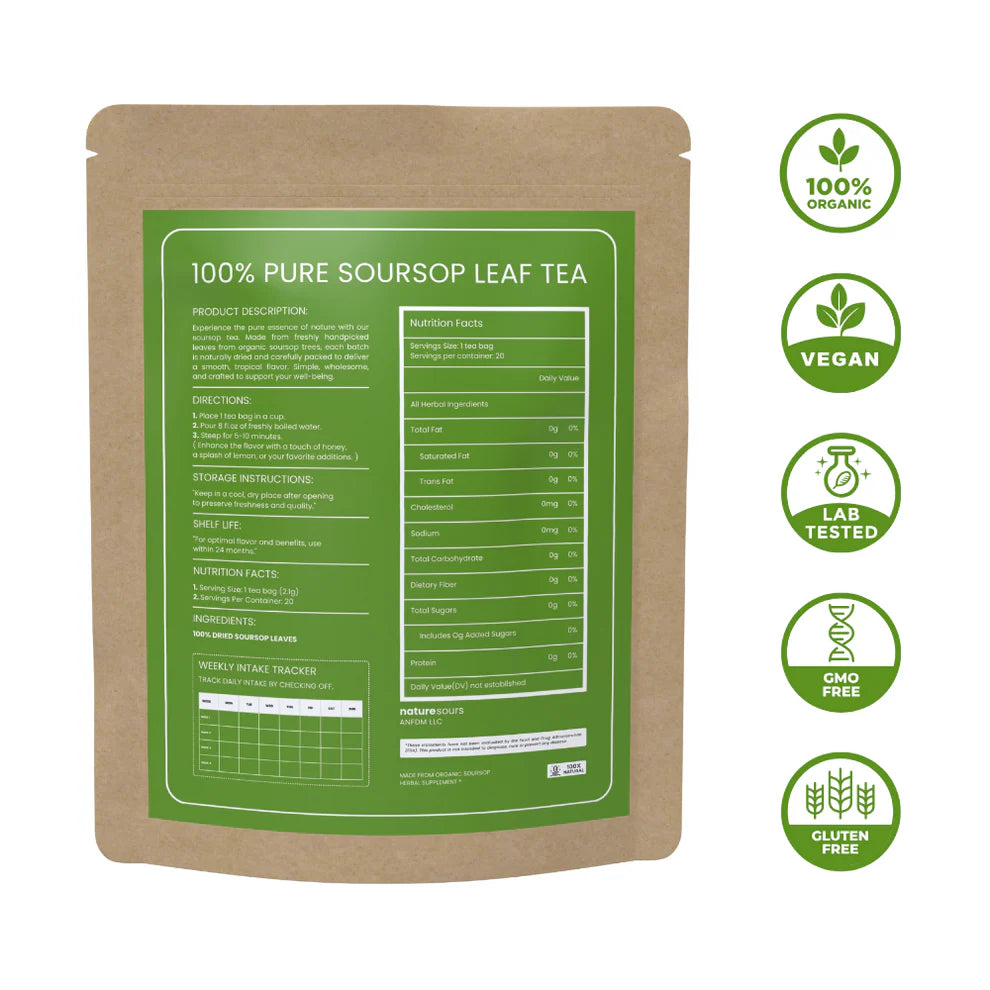 Organic Soursop Leaf Extract Tea